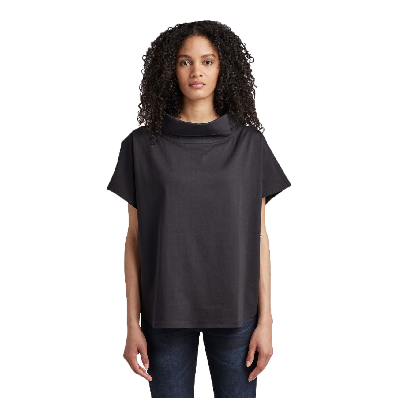 G-STAR RAW DENIM WOVEN MIX LOOSE S/L Damen Shirt